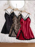 Midnight Temptation Satin Nightdress