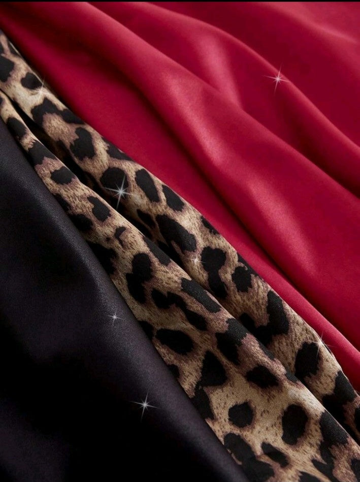 Midnight Temptation Satin Nightdress